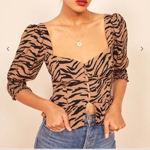 Reformation Dallas Top -size 8